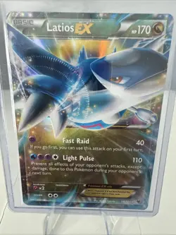 Pokemon Latios EX TCG Roaring Skies Ultra Rare Card 58/108 Near Mint Condition - Image 1