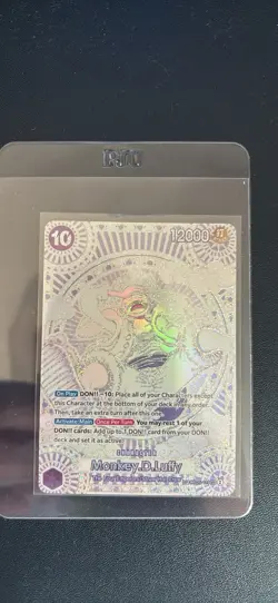 One Piece Monkey.D.Luffy 3rd Anniversary Special Card OP05-119, Silver - Image 1