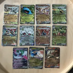 X11 Japanese Pokemon Lot B EX Card Bundle S&V Era packs MINT - Image 1