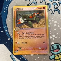 Anorith 27/100 Reverse Holo EX Sandstorm Pokemon Card Vintage 2003 NM - Image 1