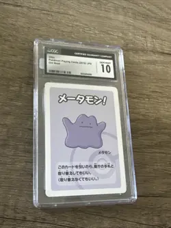 CGC 10 Ditto Old Maid 2019 Japanese Pokemon Card - Image 1