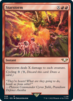 Starstorm Warhammer 40,000 PLD Instant Rare MAGIC GATHERING CARD ABUGames - Image 1