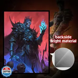 100 Pack TCG/MTG Card Sleeves, Matte Art Card Sleeves, Matte Back and Gloss F - Image 5
