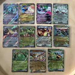 X11 Japanese Pokemon Lot A EX Card Bundle S&V Era packs MINT - Image 1