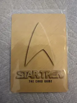 Star Trek The Card Game Emergency Distress Call Lightly-Played Promo - Image 2