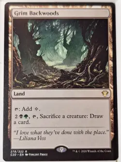 Grim Backwoods - Commander: 2020 - Magic the Gathering MTG Nice! - Image 1