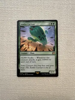 Jumbo Cactuar - R0191 - Final Fantasy MTG Magic the Gathering NM - Image 1