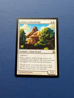 MTG Arbiter of Knollridge: Commander #6 - NM-MT - Image 1
