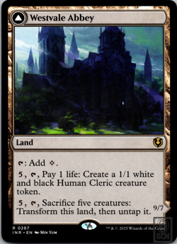 WESTVALE ABBEY ORMENDAHL, PROFANE PRINCE mtg NM-M Innistrad Remastered 1 Rare - Image 1