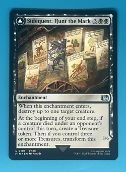 Mtg Final Sidequest: Hunt the Mark / Yiazmat, Ultimate Mark Double Sided Regular - Image 2