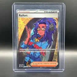 RAIFORT 2025 POKEMON PRISMATIC EVOLUTIONS ULTRA RARE FULL ART 142/131 Q3384 - Image 1