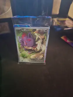 N's Zorua - 189 (Pokemon Center Exclusive) 189 Sv: Scarlet & Violet Promo Cards - Image 2