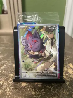 N's Zorua - 189 (Pokemon Center Exclusive) 189 Sv: Scarlet & Violet Promo Cards - Image 1