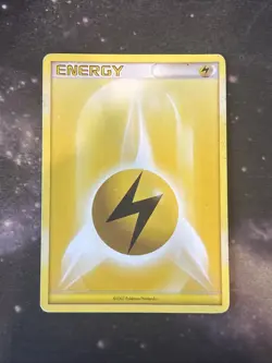 Lightning Energy (2007 Unnumbered D/P Style Non-Holo) - Pokemon League - MP - Image 1