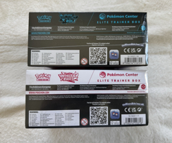 Pokemon Black Bolt & White Flare Pokemon Center Elite Trainer Box ETB Set of 2 - Image 2