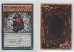 D/D Savant Nikola 1st Ed. YuGiOh The Dark Illusion #TDIL-EN011 0yj1 - Image 3