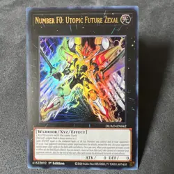 Yugioh - Number F0: Utopic Future Zexal - DUAD-EN042 - Ultra Rare Near Mint - Image 1