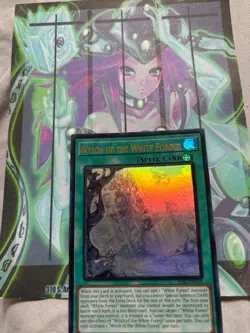Yugioh 1x Witch of the White Forest ALIN-EN058 Alliance Insight 1st Edition NM - Image 1