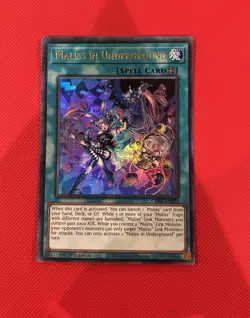 Yugioh Maliss In Underground CRBR-EN021 1st edition Ultra Rare - Image 1