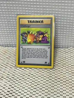 CHALLENGE! - 74/82 - Team Rocket - Pokemon Card -1st Edition LP - Image 1