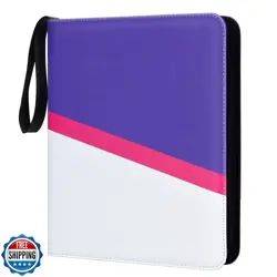 Zettokete Trading Card Binder 9 Pocket with 50 Removable Sleeves, 900 Pockets - Image 1