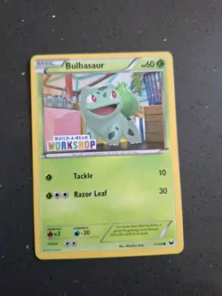 Bulbasaur build a bear promo CARD ONLY - Image 1