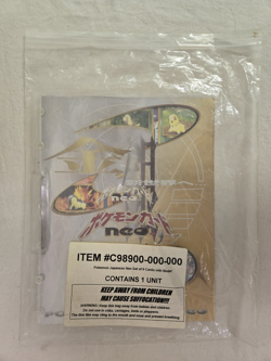Pokemon Neo Genesis Promo Card Binder - Japanese Folder - Mint Condition Cards - Image 1