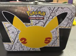 Pokemon Trading Card Game - Celebrations Lunchbox Tin Collectors Chest - EMPTY - Image 2