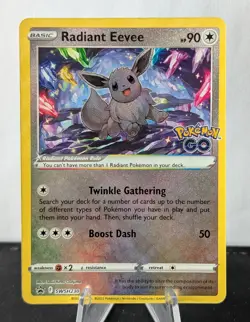 Radiant Eevee SWSH: Sword & Shield Promo Cards #SWSH230 Pokemon Card TCG - Image 1