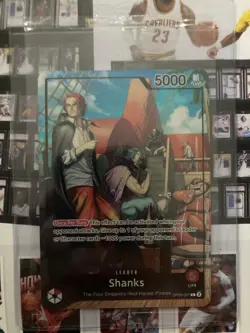 One Piece SHANKS OP09-001 - Promo Card PSA July 2025 SEALED - Image 1