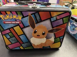 Pokemon Trading Card Game - 2021 Eevee Lunchbox Tin Collectors Chest - EMPTY - Image 1
