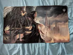 MTG Ultra Pro Playmat Seraph of the Scales Serialized 918/950 Magic Magali - Image 1