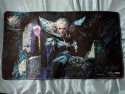 MTG Ultra Pro Playmat Eriette of the Charmed Apple Serialized 738/900 Magic - Image 1