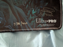 MTG Ultra Pro Playmat Eriette of the Charmed Apple Serialized 738/900 Magic - Image 2