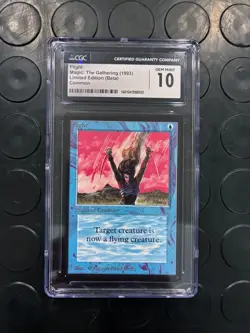 Magic the Gathering MTG Flight Beta 1993 Graded Graded CGC 10 PaymoneyWubby - Image 1