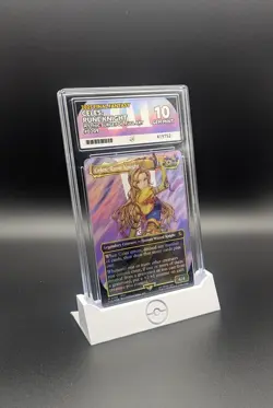 MTG Celes, Rune Knight - Mythic Surge Foil Borderless - Ace Label Gem Mint 10 - Image 5