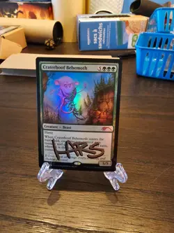 MTG- Craterhoof Behemoth (375) -Secret Lair Drop-Exra Life Foil 2021 - Image 1