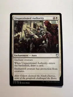Unquestioned Authority - MTG Commander 2018 - NM - Image 1