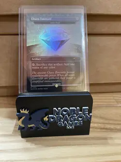 Chaos Emerald (7037) White Foil - Lotus Petal - Sonic Secret Lair - Magic MTG NM - Image 3