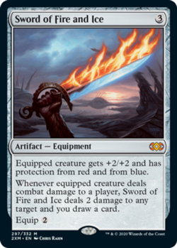 [1x] Sword of Fire and Ice Near Mint, English Double Masters MTG Magic - Image 1
