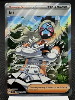 Eri 199/162 - Full Art Secret Rare - Temporal Forces Pokemon Card MINT - Image 1