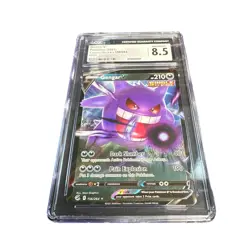GENGAR V 2021 POKEMON FUSION STRIKE FULL ART HOLO 156/264 CGC 8.5 MINT - Image 1