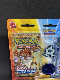 Pokemon - Double Crisis Blister Pack - Team Aqua Pin - XY Brand New Sealed!!! - Image 2