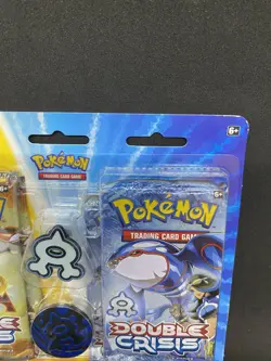 Pokemon - Double Crisis Blister Pack - Team Aqua Pin - XY Brand New Sealed!!! - Image 3
