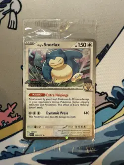 Hop's Snorlax 117/159 Journey Together Stamped Promo ASIA EXCLUSIVE SEALED - Image 1