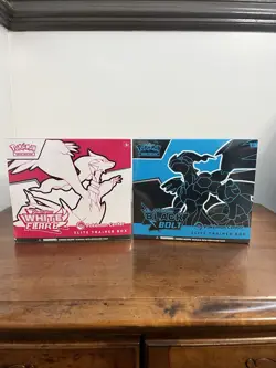 Pokemon TCG Pokemon Center Black Bolt and White Flare ETB New Elite Trainer Box - Image 1