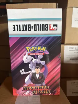 Pokemon Destined Rivals Build & Battle Case (comes with 10 boxes) USA SELLER - Image 1