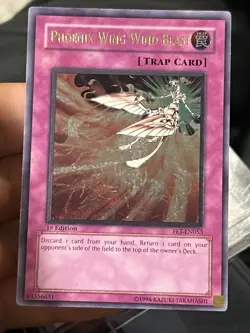 Yugioh Phoenix Wing Wind Blast - Ultimate - 1st - NM - FET-EN053 - Image 1