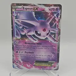 Espeon EX 52/122 XY Breakpoint Holo Rare Pokemon Card 2016 - Image 1