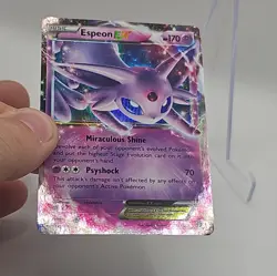 Espeon EX 52/122 XY Breakpoint Holo Rare Pokemon Card 2016 - Image 2
